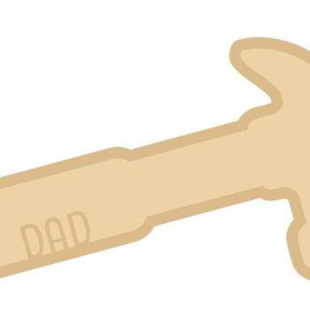 18mm Layered Fillable Hammer with name