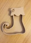 18mm Layered Fillable Elf Boot with name