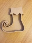 18mm Layered Fillable Elf Boot with name