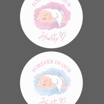 3mm Printed Token - Forever in our Hearts
