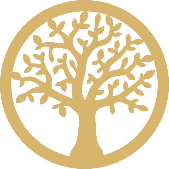 3mm MDF Circle of Life Tree
