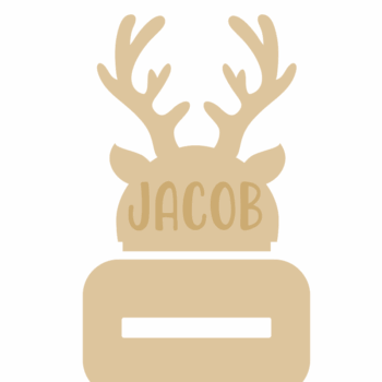 antler head stocking holder
