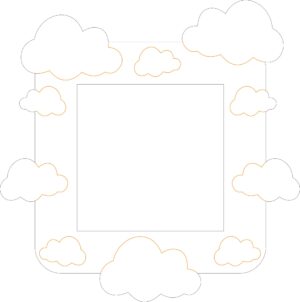 ETCHED CLOUD LIGHT SURROUND