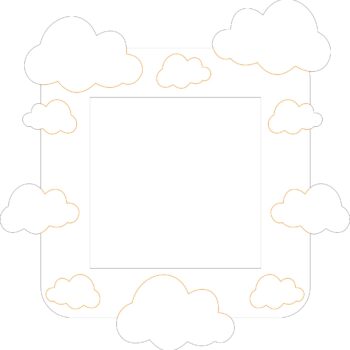 ETCHED CLOUD LIGHT SURROUND