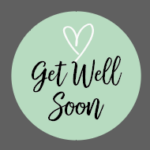 3mm Printed Token – Get Well Soon