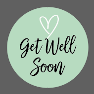 3mm Printed Token - Get Well Soon