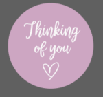 3mm Printed Token - Thinking of You