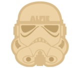 18mm Layered Fillable Trooper Helmet