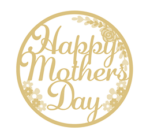3mm mdf Triple Layered Mother's Day Hoop