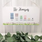 Printed Wellington Boot Plaque