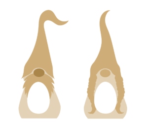 18mm 3D Gonk / Gnome Kinder or Creme Egg Holder