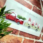 Printed Christmas Truck Gonk Gnome Design