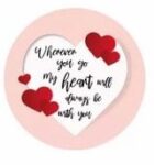 3mm Printed Valentine’s Tokens