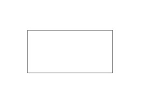 8 inch x 4 inch (203.20 x 101.60mm) Acrylic Rectangle