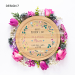 Round Shaped Mother’s Day Board
