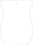 5cm Acrylic Scentsy Burner Shape (pack of 10)