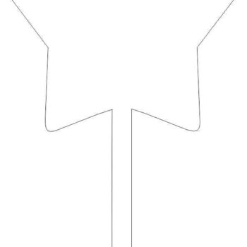 3mm Star Top Acrylic Cake Topper