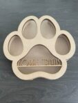 18mm Layered Fillable Paw Shape 2