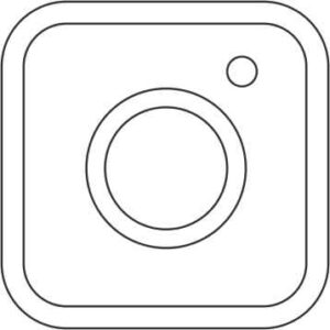 Acrylic Instagram Icon (pack of 5)