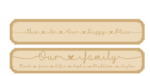 4mm + 4mm mdf Love Glitter Font Street Sign (15cm high)