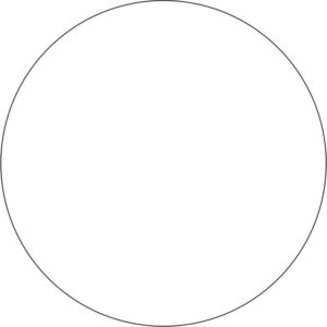 8cm Acrylic Circles (Pack of 10)