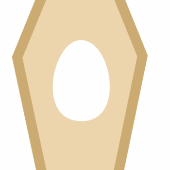 18mm New Layered Coffin shape with Kinder or Cadbury Hole