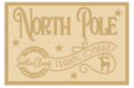 3MM MDF Layered Plaque – North Pole Trading Company