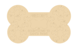 4mm Personalised Oak Veneer Bone Shape Dog Advent Calendar (etched)
