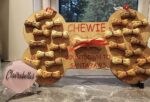 4mm Oak Veneer Bone Shape Dog Advent Calendar (etched)(not personalised)(no numbers)