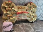 4mm Oak Veneer Bone Shape Dog Advent Calendar (etched)(not personalised)(no numbers)