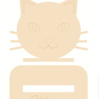 18mm Cat Face Stocking Hanger