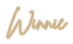 3mm MDF Personalised Double Layered Name