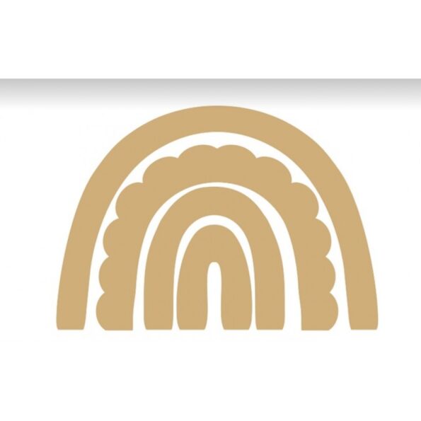 3mm mdf 4 Piece Boho Rainbow