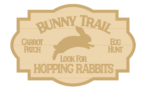 3MM MDF Layered Plaque - Bunny Trail Sign
