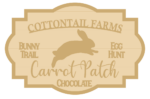 3MM MDF Layered Fancy Shape Plaque - Cottontail Farms