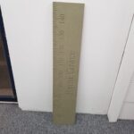 9mm mdf or 18mm Oak Veneer Engraved Ruler / Height Chart with name