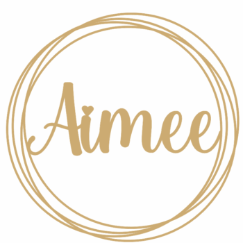 4mm mdf Scribble Circle with Name