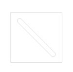 2mm Clear Perspex IKEA Socker Greenhouse replacement top panel - with slot cut out