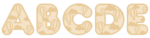 3mm mdf Single Layered Bold or Bubble Letter and name – Various Themes