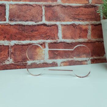 10mm Thick Acrylic Dog Bone