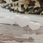 10mm Thick Acrylic Freestanding Hearts