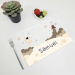 Printed Personalised Place Mats and Coasters – lots of designs