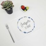 Printed Personalised Place Mats and Coasters – lots of designs
