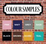 Printed Acrylic Street Signs – Script Font