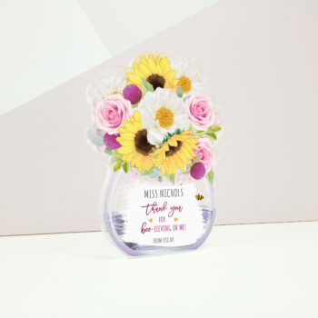 10mm Thick Printed VASE - Bee-lieving in me
