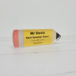 10mm Thick Printed PENCIL – Best Teacher