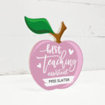 10mm Thick Freestanding Acrylic Printed APPLE