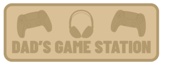 3mm mdf Layered Sign - DAD'S GAME STATION