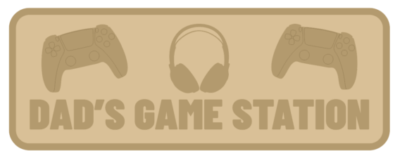 3mm mdf Layered Sign - DAD'S GAME STATION