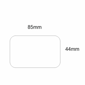 Acrylic Credit Card Shape 85mmx54mm (pack of 10)